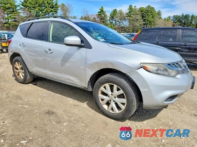 Czwarte zdjęcie samochodu z boku: 2013 NISSAN MURANO S VIN:JN8AZ1MW5DW318556 - miniatura