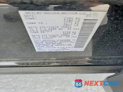 Zdjęcie 13 z 13 samochodu: 2021 NISSAN MURANO PLATINUM VIN:5N1AZ2DS2MC126393 - miniatura