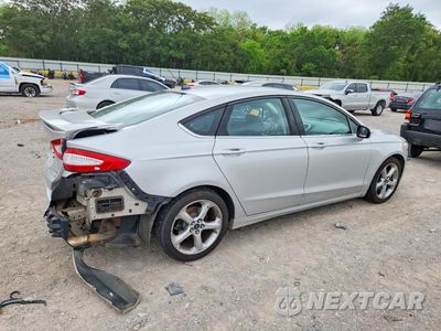 Trzecie zdjęcie samochodu z tyłu: 2016 FORD FUSION SE VIN:3FA6P0HD8GR152931 - miniatura