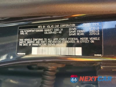 Zdjęcie 12 z 12 samochodu: 2015 VOLVO S60 PREMIER VIN:YV140MFB4F1306066 - miniatura