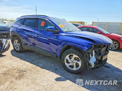 Czwarte zdjęcie samochodu z boku: 2022 HYUNDAI TUCSON SEL VIN:5NMJBCAE3NH053647 - miniatura