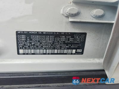 Zdjęcie 13 z 13 samochodu: 2025 HONDA HR-V LX VIN:3CZRZ1H35SM746391 - miniatura
