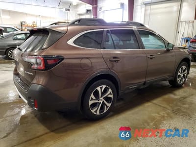 Trzecie zdjęcie samochodu z tyłu: 2020 SUBARU OUTBACK LIMITED VIN:4S4BTANC8L3144256 - miniatura