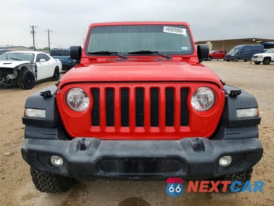 Piąte zdjęcie samochodu w środku: 2019 JEEP WRANGLER SPORT VIN:1C4GJXAG7KW646152 - miniatura