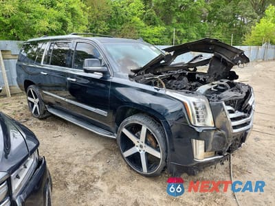 Czwarte zdjęcie samochodu z boku: 2015 CADILLAC ESCALADE ESV LUXURY VIN:1GYS4SKJ2FR668489 - miniatura