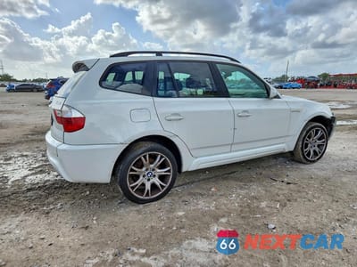 Trzecie zdjęcie samochodu z tyłu: 2008 BMW X3 VIN:WBXPC93428WJ21486 - miniatura