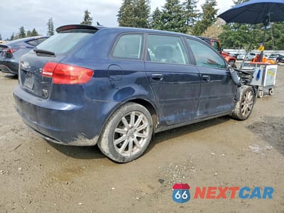 Trzecie zdjęcie samochodu z tyłu: 2012 AUDI A3 PREMIUM PLUS VIN:WAUKJAFM7CA050234 - miniatura