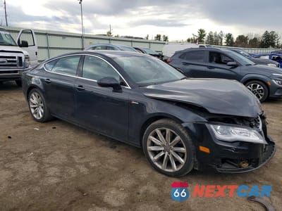 Czwarte zdjęcie samochodu z boku: 2014 AUDI A7 PREMIUM PLUS VIN:WAUWGAFC3EN080849 - miniatura