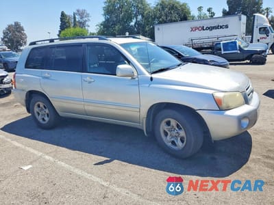 Czwarte zdjęcie samochodu z boku: 2006 TOYOTA HIGHLANDER BASE VIN:JTEGD21AX60140356 - miniatura