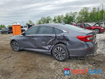 Drugie zdjęcie samochodu z przodu: 2021 HONDA ACCORD HYBRID EXL VIN:1HGCV3F57MA021707 - miniatura