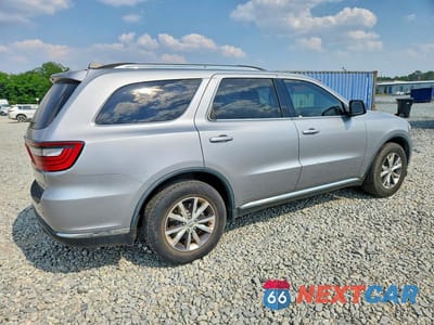 Trzecie zdjęcie samochodu z tyłu: 2016 DODGE DURANGO LIMITED VIN:1C4RDJDG9GC362121 - miniatura