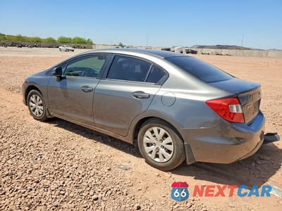 Drugie zdjęcie samochodu z przodu: 2012 HONDA CIVIC LX VIN:2HGFB2F54CH318658 - miniatura