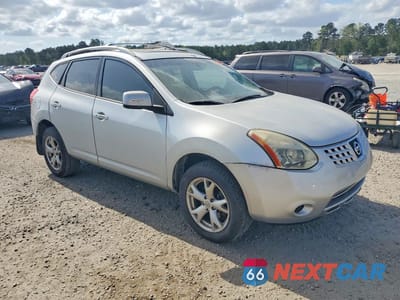Czwarte zdjęcie samochodu z boku: 2009 NISSAN ROGUE S VIN:JN8AS58TX9W050915 - miniatura