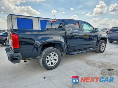 Trzecie zdjęcie samochodu z tyłu: 2016 CHEVROLET COLORADO LT VIN:1GCGSCE35G1123245 - miniatura