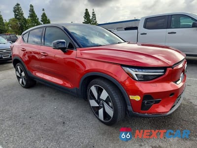 Czwarte zdjęcie samochodu z boku: 2022 VOLVO C40 P8 RECHARGE ULTIMATE VIN:YV4ED3GB6N2001097 - miniatura