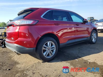 Trzecie zdjęcie samochodu z tyłu: 2017 FORD EDGE SEL VIN:2FMPK4J97HBB71203 - miniatura