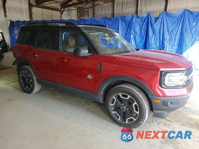 Czwarte zdjęcie samochodu z boku: 2021 FORD BRONCO SPORT OUTER BANKS VIN:3FMCR9C62MRA23935 - miniatura