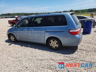 Drugie zdjęcie samochodu z przodu: 2007 HONDA ODYSSEY EXL VIN:5FNRL38777B096416 - miniatura