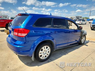 Trzecie zdjęcie samochodu z tyłu: 2015 DODGE JOURNEY SE VIN:3C4PDCAB3FT675244 - miniatura