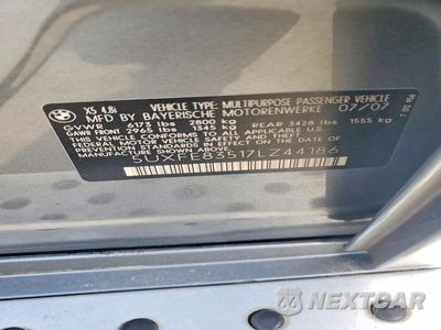 Zdjęcie 13 z 13 samochodu: 2007 BMW X5 4.8I VIN:5UXFE83517LZ44186 - miniatura