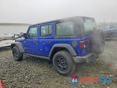 Drugie zdjęcie samochodu z przodu: 2019 JEEP WRANGLER UNLIMITED SPORT VIN:1C4HJXDG2KW583462 - miniatura