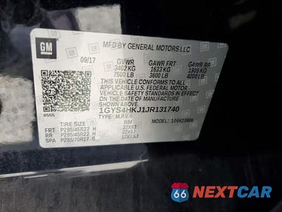 Zdjęcie 13 z 13 samochodu: 2018 CADILLAC ESCALADE ESV LUXURY VIN:1GYS4HKJ1JR131740 - miniatura