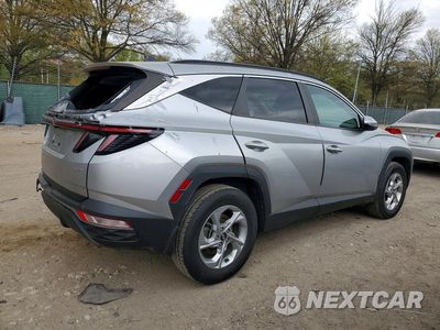 Trzecie zdjęcie samochodu z tyłu: 2022 HYUNDAI TUCSON SEL VIN:5NMJBCAE8NH102633 - miniatura