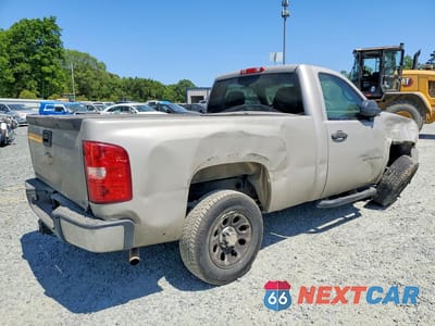 Trzecie zdjęcie samochodu z tyłu: 2008 CHEVROLET SILVERADO C1500 VIN:1GCEC14X58Z179492 - miniatura