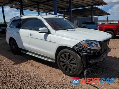 Czwarte zdjęcie samochodu z boku: 2019 MERCEDES-BENZ GLS 450 4MATIC VIN:4JGDF6EE9KB216892 - miniatura