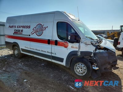 Czwarte zdjęcie samochodu z boku: 2014 RAM PROMASTER 3500 DELIVERY VAN VIN:3C6URVJG4EE104383 - miniatura