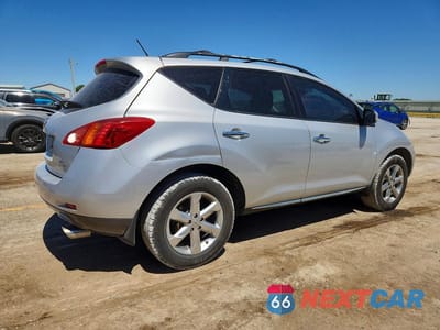 Trzecie zdjęcie samochodu z tyłu: 2009 NISSAN MURANO S VIN:JN8AZ18U29W022118 - miniatura