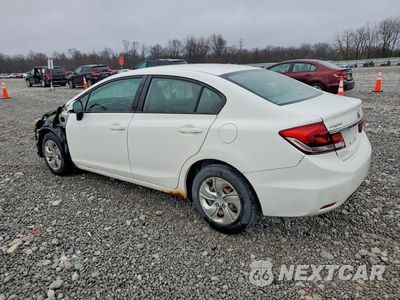 Drugie zdjęcie samochodu z przodu: 2013 HONDA CIVIC LX VIN:19XFB2F50DE081727 - miniatura