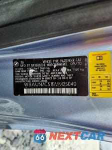 Zdjęcie 13 z 13 samochodu: 2011 BMW 135 I VIN:WBAUN7C51BVM25040 - miniatura
