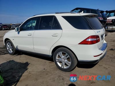 Drugie zdjęcie samochodu z przodu: 2012 MERCEDES-BENZ ML 350 4MATIC VIN:4JGDA5HB7CA031595 - miniatura