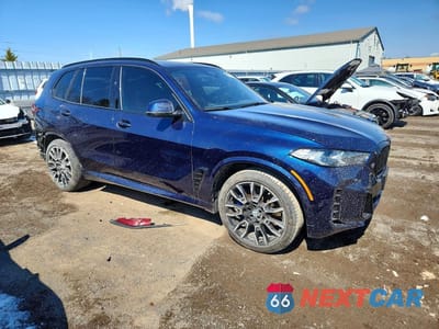 Czwarte zdjęcie samochodu z boku: 2026 BMW X5 XDRIVE50E VIN:5UX43EU02T9111048 - miniatura