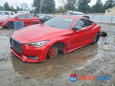 2017 INFINITI Q60 RED SPORT 400 JN1FV7EK2HM610715 - główne zdjęcie licytacji z USA - miniatura