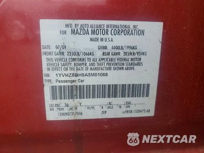 Zdjęcie 12 z 12 samochodu: 2010 MAZDA 6 I VIN:1YVHZ8BH9A5M01068 - miniatura