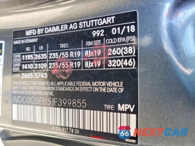 Zdjęcie 14 z 14 samochodu: 2018 MERCEDES-BENZ GLC 350E VIN:WDC0G5EB5JF399855 - miniatura