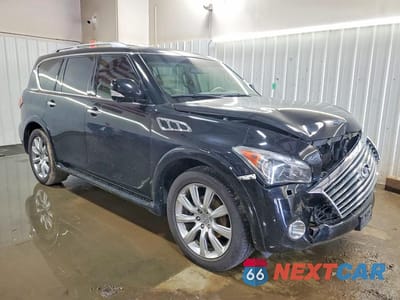 Czwarte zdjęcie samochodu z boku: 2012 INFINITI QX56 BASE VIN:JN8AZ2NE9C9019144 - miniatura