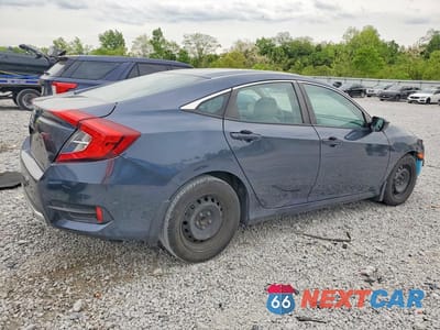 Trzecie zdjęcie samochodu z tyłu: 2021 HONDA CIVIC LX VIN:2HGFC2F67MH513953 - miniatura