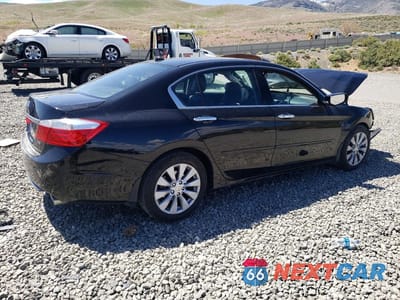 Trzecie zdjęcie samochodu z tyłu: 2015 HONDA ACCORD EXL VIN:1HGCR3F80FA023462 - miniatura