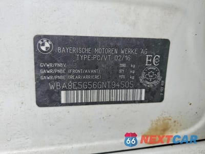 Zdjęcie 12 z 12 samochodu: 2016 BMW 320 XI VIN:WBA8E5G56GNT94505 - miniatura