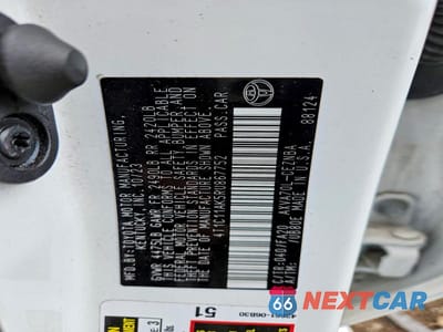Zdjęcie 13 z 13 samochodu: 2024 TOYOTA CAMRY LE VIN:4T1C11AK5RU867752 - miniatura