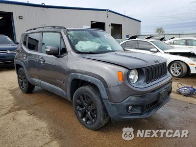 Czwarte zdjęcie samochodu z boku: 2016 JEEP RENEGADE LATITUDE VIN:ZACCJBBT7GPC91095 - miniatura