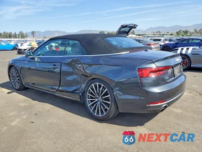 Drugie zdjęcie samochodu z przodu: 2018 AUDI A5 PREMIUM PLUS VIN:WAUYNGF59JN021852 - miniatura