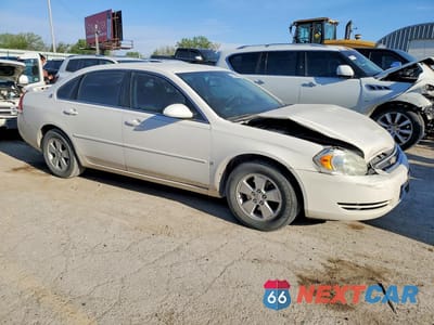 Czwarte zdjęcie samochodu z boku: 2007 CHEVROLET IMPALA LT VIN:2G1WT58K179156318 - miniatura
