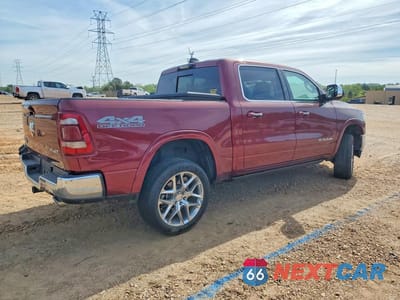 Trzecie zdjęcie samochodu z tyłu: 2022 RAM 1500 LONGHORN VIN:1C6SRFKT9NN214205 - miniatura