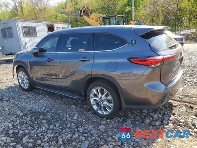 Drugie zdjęcie samochodu z przodu: 2023 TOYOTA HIGHLANDER HYBRID LIMITED VIN:5TDXBRCH2PS120601 - miniatura