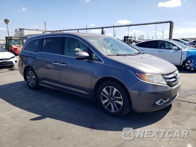 Czwarte zdjęcie samochodu z boku: 2014 HONDA ODYSSEY TOURING VIN:5FNRL5H95EB041876 - miniatura