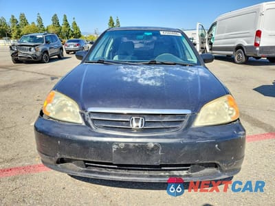 Piąte zdjęcie samochodu w środku: 2003 HONDA CIVIC LX VIN:2HGES16583H616944 - miniatura